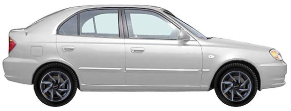   Hyundai Accent Tagaz LC Sedan 1.5 16V 2001-2012 ..
