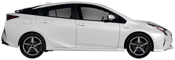   Toyota Prius XW5 Hatchback 1.8 VVT-i Hybrid 2016-2023 ..