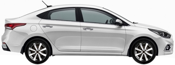   Hyundai Solaris RC Sedan 1.4 MPI 2017-2022 ..