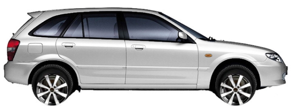   Mazda 323/Familia/Protege BJ Hatchback 1.6 1998-2003 ..