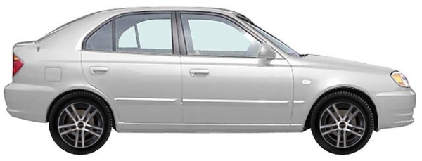   Hyundai Accent Tagaz LC Sedan 1.5 16V 2001-2012 ..