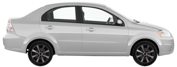   Chevrolet Aveo T250 Sedan 1.2 2006-2011 ..