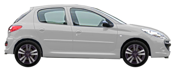   Peugeot 206plus 2A, 2J Hatchback 5d 1.4 2009-2012 ..