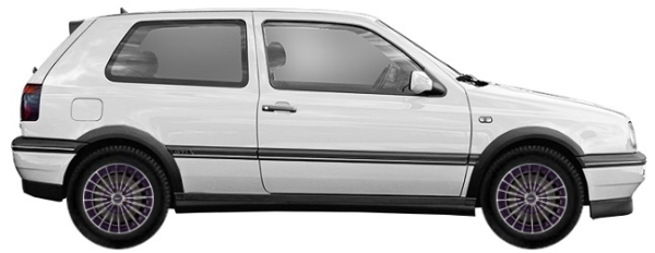   Volkswagen Golf III 1H hatchback 2.0 GTI 1991-1997 ..