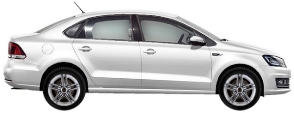   Volkswagen Polo 6R1 Sedan 1.4 TSI 2015-2020 ..