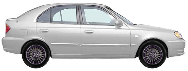   Hyundai Accent LC Sedan 1.3 2000-2005 ..
