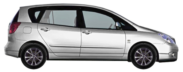   Toyota Corolla Verso E12J1 Minivan 1.6 VVT-i 2002-2004 ..