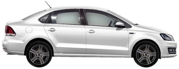   Volkswagen Polo 6R1 Sedan 1.4 TSI 2015-2020 ..