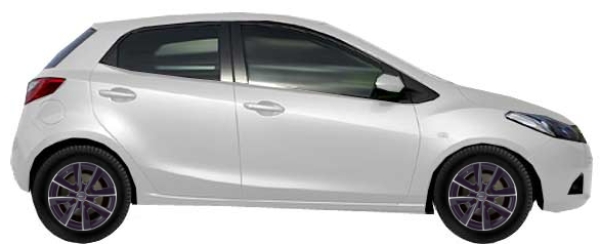   Mazda 2/Demio DE Hatchback 1.3 R 2007-2010 ..
