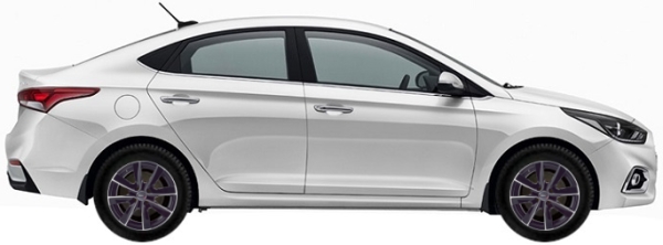   Hyundai Solaris RC Sedan 1.4 MPI 2017-2022 ..