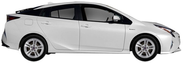   Toyota Prius XW5 Hatchback 1.8 VVT-i Hybrid 2016-2023 ..
