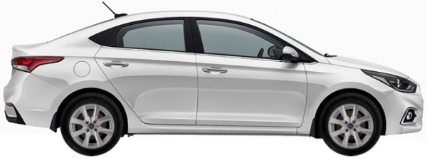   Hyundai Solaris RC Sedan 1.4 MPI 2017-2022 ..