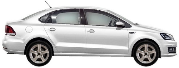   Volkswagen Polo 6R1 Sedan 1.4 TSI 2015-2020 ..