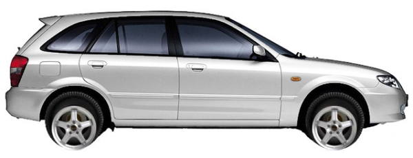   Mazda 323/Familia/Protege BJ Hatchback 1.6 1998-2003 ..