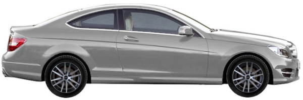   Mercedes C Klasse C204 Coupe 180 BlueEFFICIENCY 2011-2015 ..