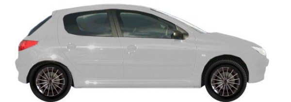   Peugeot 206 2A, 2J Hatchback 5d 1.1 1998-2009 ..