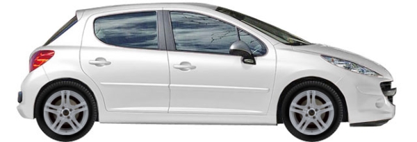   Peugeot 207 WC Hatchback 5d 1.6 2006-2012 ..