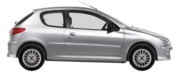   Peugeot 206 2C, 2H Hatchback 3d 1.1 1998-2009 ..
