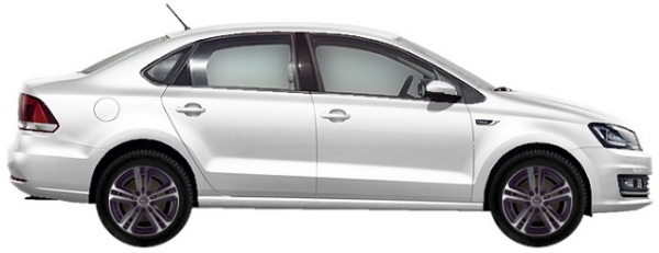   Volkswagen Polo 6R1 Sedan 1.6 (90hp) 2015-2020 ..