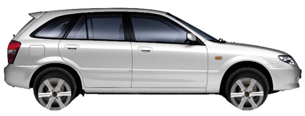   Mazda 323/Familia/Protege BJ Hatchback 1.6 1998-2003 ..