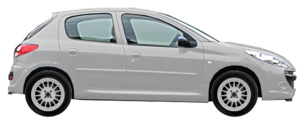   Peugeot 206plus 2A, 2J Hatchback 5d 1.1 2009-2012 ..