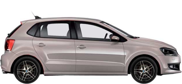 ����� �� Volkswagen Polo 6R1 Hatchback 5d 1.2 2009-2014 �.�.