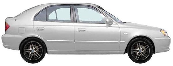   Hyundai Accent LC Sedan 1.3 2000-2005 ..