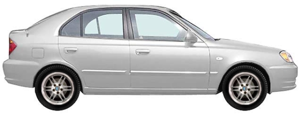   Hyundai Accent LC Sedan 1.3 2000-2005 ..