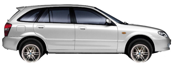   Mazda 323/Familia/Protege BJ Hatchback 1.6 1998-2003 ..