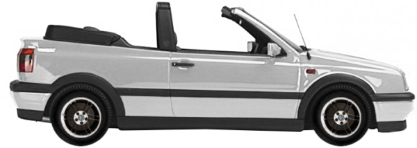  Volkswagen Golf III 1E cabrio 1.6 1993-1998 ..