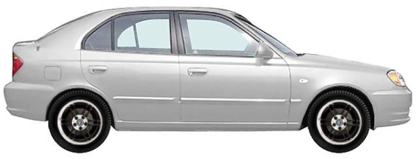   Hyundai Accent LC Sedan 1.3 2000-2005 ..