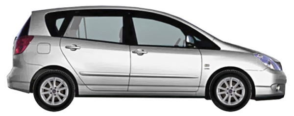   Toyota Corolla Verso E12J1 Minivan 1.6 VVT-i 2002-2004 ..