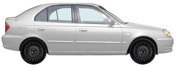   Hyundai Accent Tagaz LC Sedan 1.5 16V 2001-2012 ..