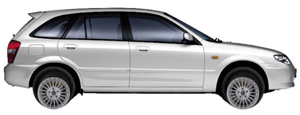   Mazda 323/Familia/Protege BJ Hatchback 1.6 1998-2003 ..