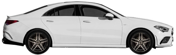   Mercedes CLA Klasse C118 Coupe 45 AMG S 4Matic 2019-2025 ..