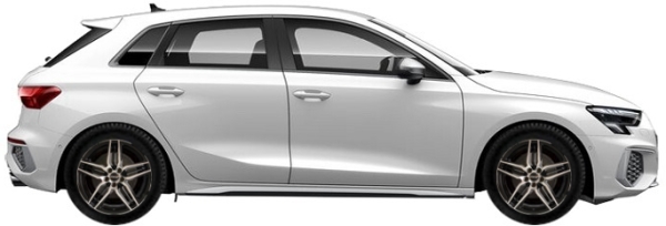   Audi S3 8Y Sportback 2.0 TFSI Quattro 2021-2025 ..