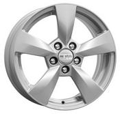 KiK KS-700 Silver 6x15 5x100 ET43 57.1